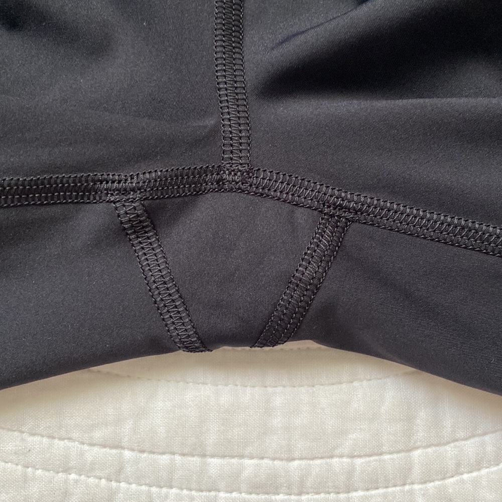 Lululemon Fast & Free Leggings Crop II Reflective 19” Black 2 - Picture 11 of 17